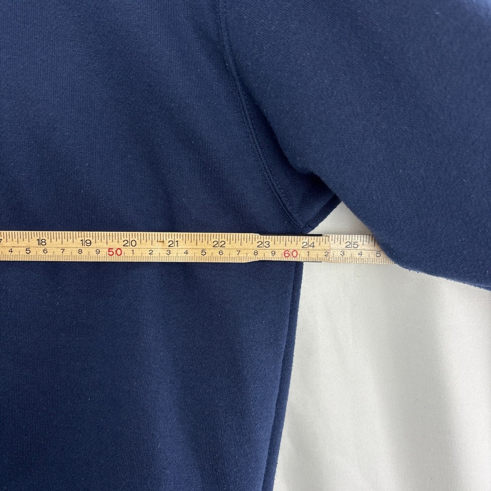Hunt Club Sweatshirt Woman 1X Navy Blue Snowflake Hearts Fair Isle Crew Neck - Picture 13 of 14